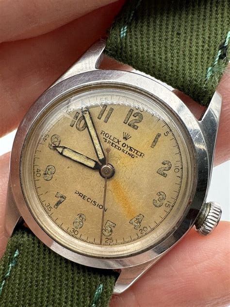 rolex oyster speedking 1940|rolex oyster speedking 4220.